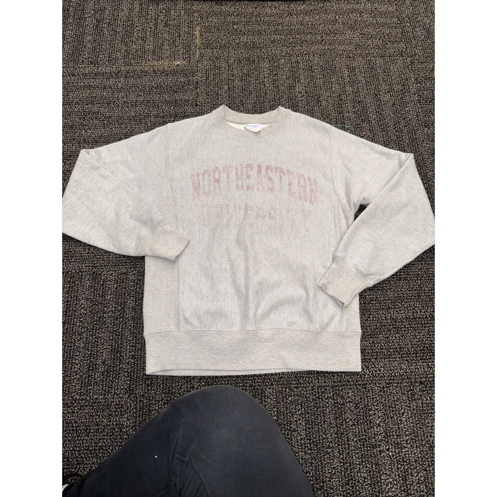 Northeastern University Huskies Sweater Unisex Small Champion Reverse‎ Weave